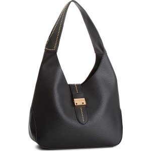 Torebka JENNY FAIRY - RH1239 Black. Czarne shopper bag marki Jenny Fairy, ze skóry ekologicznej. Za 119,99 zł.