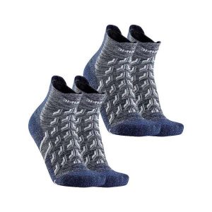 Skarpety trekkingowe dla doroslych Therm-ic Trekking Cool Ankle zestaw 2 par. Niebieskie skarpetki THERM-IC, bez wzorów. Za 195,00 zł.