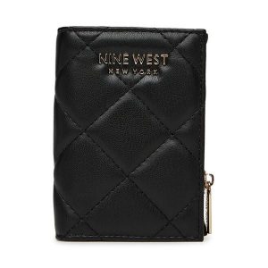 Portfel Nine West. Czarne portfele Nine West, bez wzorów. Za 59,99 zł.