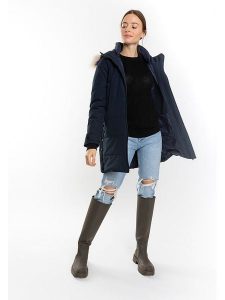 Northwood Parka "Nina" w kolorze granatowym rozmiar: M. Niebieskie płaszcze Northwood, m, bez wzorów, bez kaptura. Za 217,99 zł.