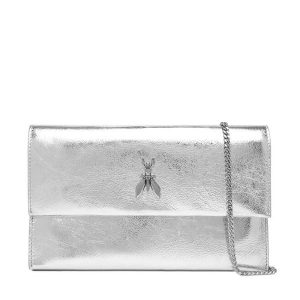 Torebka Patrizia Pepe. Szare torebki klasyczne Patrizia Pepe, bez wzorów, bez dodatków. Za 639,99 zł.