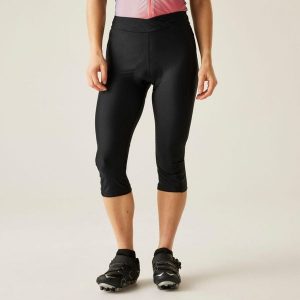 Damskie legginsy rowerowe Worldly. Brązowe legginsy Dare 2b, bez wzorów, długie. W wyprzedaży za 179,99 zł.