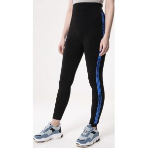 Czarno-Niebieskie Legginsy Highly Valued. Legginsy marki Born2be. Za 29,99 zł.
