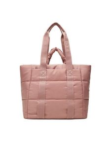 Roxy Torebka C-ROXY-M-005-08 Różowy. Czerwone shopper bag Roxy, bez wzorów, z materiału, bez dodatków. Za 199,99 zł.