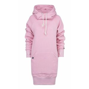Bluza sportowa z kapturem damska DEEP TRIP Luzak. Czerwone bluzy DEEP TRIP, l, bez wzorów, z kapturem. Za 369,00 zł.