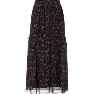 Spódnica maxi. Czarne spódnice bonprix, bez wzorów, maxi. Za 147,99 zł.