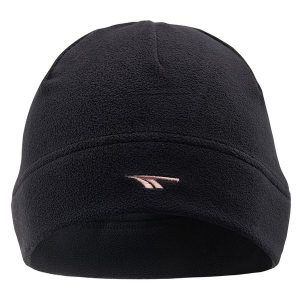 Czapka damska zimowa Hi-Tec Lady Troms - czarna. Czarne czapki Hi-tec, bez wzorów, z materiału. Za 24,99 zł.