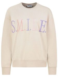 Sublevel Bluza w kolorze kremowym rozmiar: XS. Brązowe bluzy Sublevel, xs, bez wzorów, bez kaptura. Za 118,56 zł.