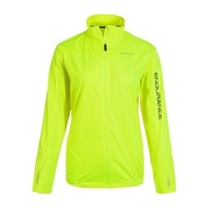 Damska kurtka wodoodporna Endurance Ziva. Brązowe kurtki ENDURANCE, bez wzorów, bez kaptura. Za 337,00 zł.