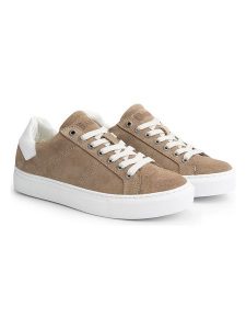 NoGRZ Skórzane sneakersy "P.Paget" w kolorze jasnobrązowym rozmiar: 40. Brązowe trampki NoGRZ, bez wzorów, ze skóry, bez zapięcia. Za 294,28 zł.