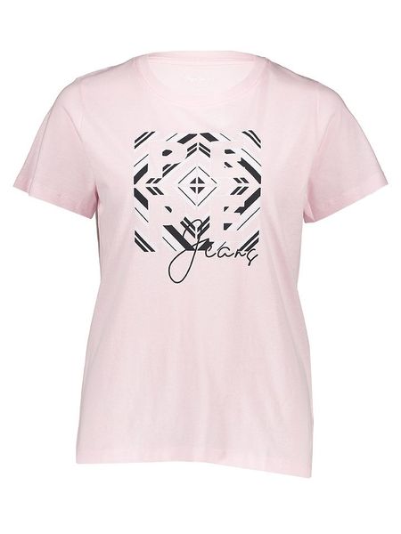 Pepe Jeans Koszulka w kolorze jasnoróżowym rozmiar: XS. Różowe bluzki Pepe Jeans, xs, bez wzorów, z bawełny, bez kołnierzyka, bez ramiączek. Za 41,39 zł.