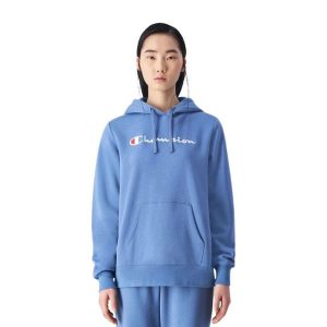 Bluza Damska BS099. Niebieskie bluzy Champion, m, bez wzorów, bez kaptura. Za 333,99 zł.