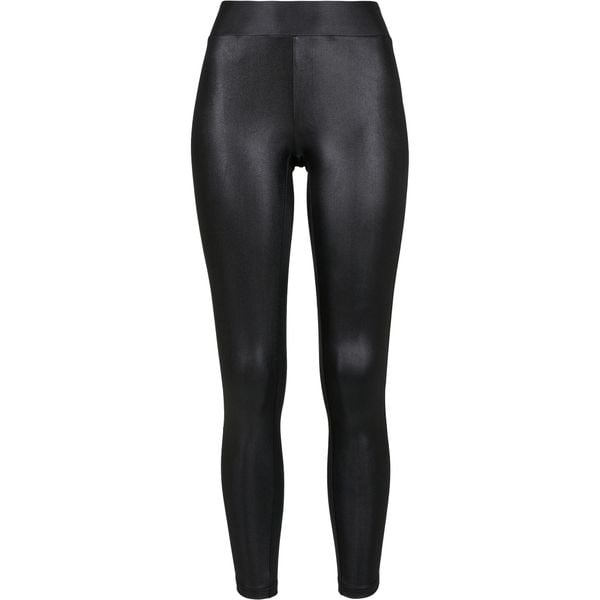 Legginsy damskie Urban Classics imitation leather (grandes tailles). Czarne legginsy Urban Classics, bez wzorów. Za 137,00 zł.