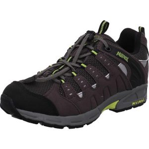 Buty trekkingowe damskie Meindl Snap. Szare buty trekkingowe MEINDL, z materiału, bez zapięcia. Za 601,00 zł.
