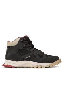Timberland Trapery Lincoln PK LiteMid F/L WPTB0A5PPB0151 Czarny. Czarne buty zimowe Timberland, z nubiku, bez obcasa, bez zapięcia. Za 699,99 zł.