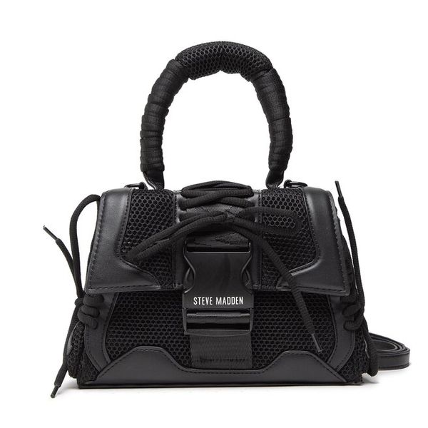 Torebka Steve Madden. Czarne torebki klasyczne Steve Madden, bez wzorów, bez dodatków. Za 419,99 zł.