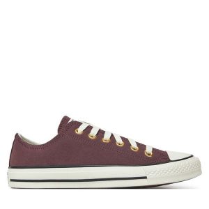 Trampki Converse. Brązowe trampki Converse, bez wzorów, bez zapięcia. Za 219,99 zł.