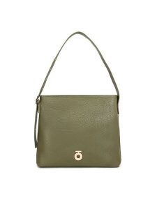 Nobo Torebka BAGU010-K009 Khaki. Brązowe torebki klasyczne NOBO, bez wzorów, ze skóry, bez dodatków. Za 169,99 zł.
