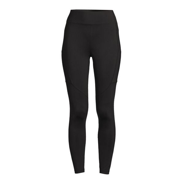 Damskie legginsy z kieszenią Casall Motion. Czarne legginsy Casall, bez wzorów, z tkaniny. Za 289,00 zł.