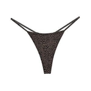 Stringi gładkie niewidoczne pod odzieżą Semra. Stringi Intica, bez wzorów, z materiału. Za 69,00 zł.