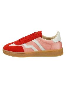 GANT Footwear Skórzane sneakersy "Cuzim" w kolorze czerwono-jasnoróżowym rozmiar: 37. Czerwone trampki GANT Footwear, bez wzorów, bez zapięcia. Za 231,07 zł.
