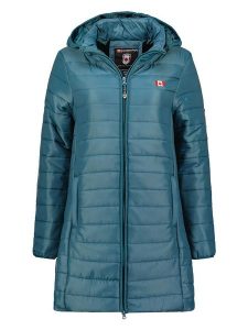 Canadian Peak Kurtka pikowana "Atikeak" w kolorze morskim rozmiar: L. Niebieskie kurtki Canadian Peak, l, bez wzorów, bez kaptura. Za 188,85 zł.