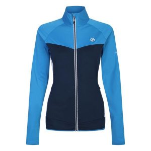 Damska Bluza Szybkoschnąca Elation II. Niebieskie bluzy Dare 2b, na zimę, xl, bez wzorów, bez kaptura. Za 76,99 zł.