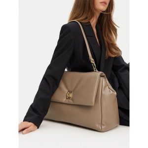 Torebka GINO ROSSI. Brązowe shopper bag Gino Rossi, bez wzorów, bez dodatków. Za 349,99 zł.