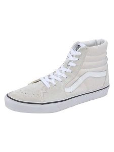 Vans Skórzane sneakersy w kolorze białym rozmiar: 36. Białe trampki Vans, bez wzorów, bez zapięcia. Za 175,67 zł.