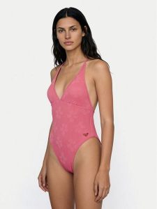 Roxy Strój kąpielowy Paradise ERJX103791 Różowy. Czerwone stroje jednoczęściowe Roxy, bez wzorów, z syntetyku. Za 369,99 zł.