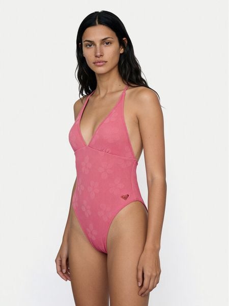 Roxy Strój kąpielowy Paradise ERJX103791 Różowy. Czerwone stroje jednoczęściowe Roxy, bez wzorów, z syntetyku. Za 369,99 zł.