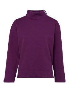 Zero Bluza w kolorze fioletowym rozmiar: 36. Różowe bluzy Zero, bez wzorów, z bawełny, bez kaptura. Za 74,63 zł.