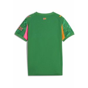 Młodzieżowa koszulka bramkarska Manchester City 25/26 PUMA. Czerwona bluzki Puma, m, bez wzorów, z tkaniny, młodzieżowe, bez kołnierzyka, bez ramiączek. Za 349,00 zł.
