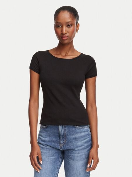 BOSS T-Shirt C_Espia_1 50565989 Czarny Slim Fit. Czarne t-shirty Boss, m, bez wzorów, z bawełny, bez kołnierzyka, bez ramiączek. Za 192,99 zł.