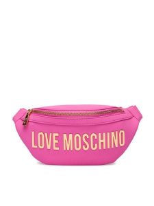 LOVE MOSCHINO Nerka JC4195PP1OKD0604 Różowy. Czerwone nerki i saszetki LOVE MOSCHINO, bez wzorów, ze skóry. Za 859,99 zł.