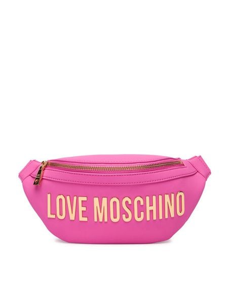 LOVE MOSCHINO Nerka JC4195PP1OKD0604 Różowy. Czerwone nerki i saszetki LOVE MOSCHINO, bez wzorów, ze skóry. Za 769,99 zł.