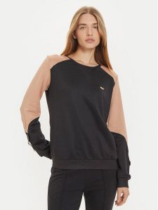 Liu Jo Sport Bluza TF4149 F0778 Czarny Regular Fit. Czarne bluzy Liu Jo Sport, l, bez wzorów, z bawełny, bez kaptura. Za 309,99 zł.