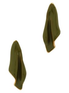 TATUUM Kolczyki w kolorze khaki rozmiar: onesize. Brązowe kolczyki Tatuum, metalowe. Za 73,93 zł.