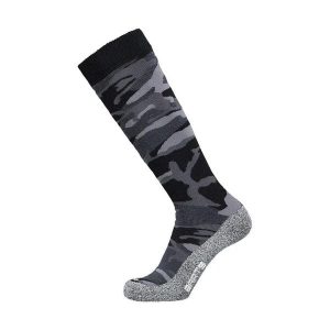 Skarpetki w kamuflażowy wzór Barts. Czarne skarpetki Barts, bez wzorów, z wełny. Za 127,50 zł.