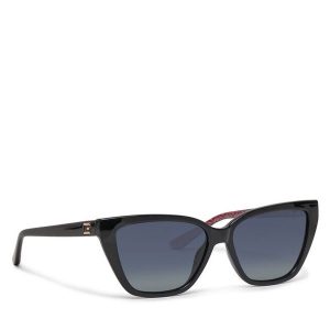 Okulary przeciwsłoneczne Guess. Czarne okulary przeciwsłoneczne Guess. Za 489,99 zł.