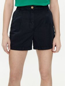 Tommy Hilfiger Szorty materiałowe WW0WW41603 Granatowy Relaxed Fit. Niebieskie szorty TOMMY HILFIGER, bez wzorów, z bawełny. Za 399,99 zł.
