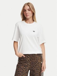 Adidas T-Shirt Essentials Loose KQ6722 Biały Regular Fit. Białe t-shirty ADIDAS, l, bez wzorów, z bawełny, bez kołnierzyka, bez ramiączek. Za 109,99 zł.