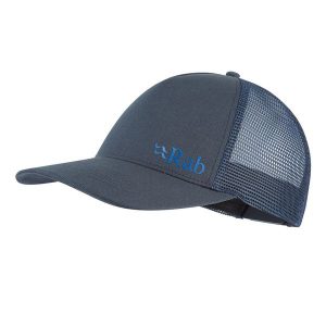 Czapka z daszkiem bawełniana Rab Trucker Logo Cap. Zielone czapki RAB, bez wzorów, z bawełny. Za 119,99 zł.