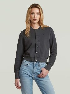 G-Star Bluza w kolorze antracytowym rozmiar: XXL. Czarne bluzy G-Star, xxl, bez wzorów, z bawełny, bez kaptura. Za 279,95 zł.