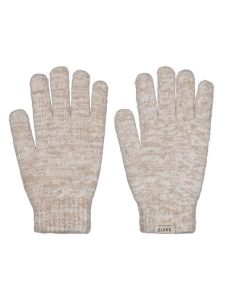 Barts Rękawiczki "Owlet" w kolorze beżowym rozmiar: onesize. Brązowe rękawiczki Barts, bez wzorów, prążkowane. Za 117,73 zł.