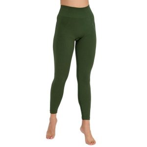 Legginsy damskie z wysokim stanem Brubeck CASUAL. Szare legginsy Brubeck, bez wzorów, z elastanu, z podwyższonym stanem. Za 169,00 zł.