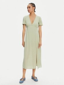 Billabong Sukienka letnia Jet Set EBJWD00134 Zielony Regular Fit. Zielone kombinezony Billabong, na lato, s, bez wzorów, z wiskozy, bez kołnierzyka, bez ramiączek. Za 179,99 zł.