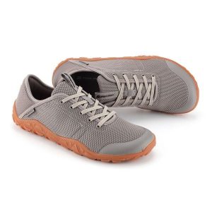 Buty terenowe barefoot unisex Alpine Pro Kerme. Szare buty trekkingowe Alpine Pro, bez zapięcia. Za 369,00 zł.