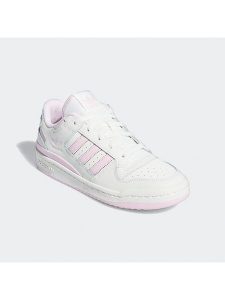 Adidas Skórzane sneakersy "Forum Low" w kolorze białym rozmiar: 42. Białe trampki ADIDAS, bez wzorów, bez zapięcia. Za 340,18 zł.