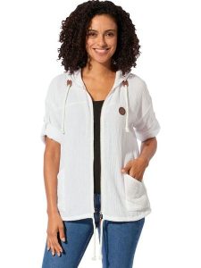 WITT WEIDEN Kardigan w kolorze białym rozmiar: 50. Białe kardigany WITT WEIDEN, z bawełny. Za 82,99 zł.